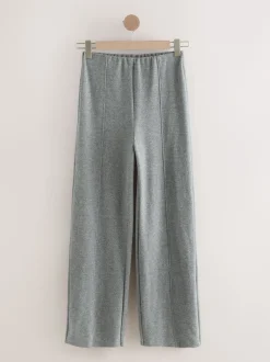 Next Gris de charbon de bois - Pantalon ample en maille côtelée super doux Hot