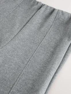 Next Gris de charbon de bois - Pantalon ample en maille côtelée super doux Hot