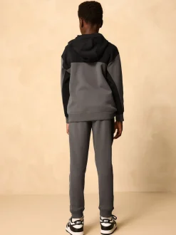 Next Gris de charbon de bois - Ensemble sweats à capuche et joggings Vêtements de sport Sale