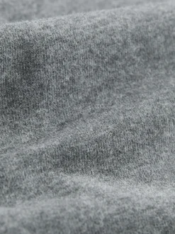 Next Gris de charbon de bois - Pantalon en jersey à jambes larges (3-16ans)