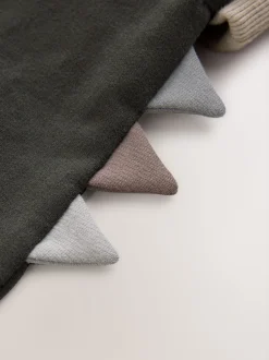 Next - Ensemble Sweat-shirt et Survêtement (3mois à7ans) Gris et anthracite à pointes de dinosaures Outlet