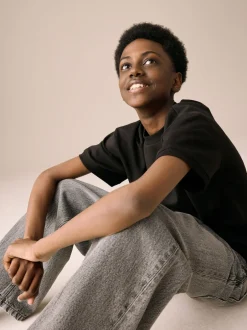 Next - Jean authentique (3-16ans) Gris foncé Outlet