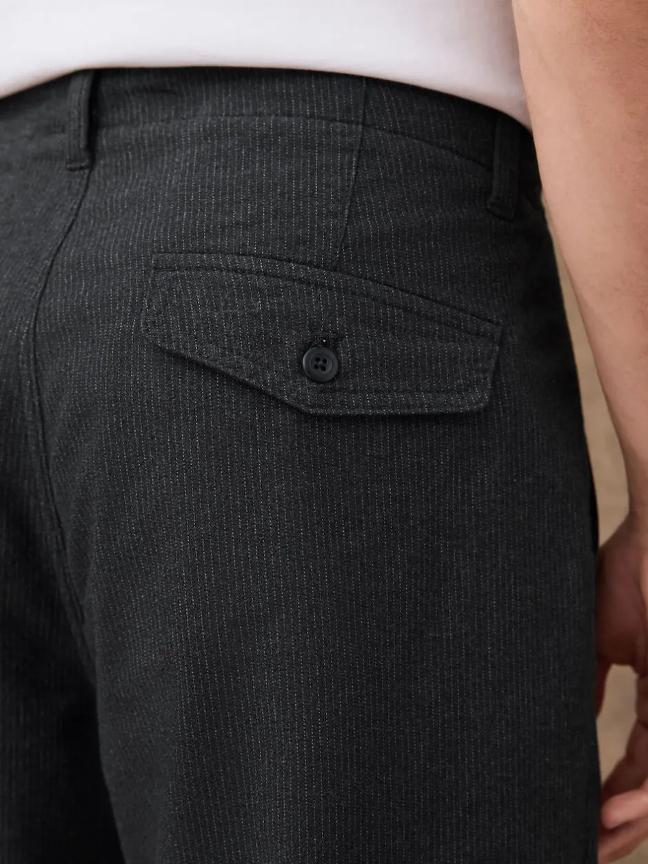 Next Gris foncé - Pantalon Heritage riche en coton Online