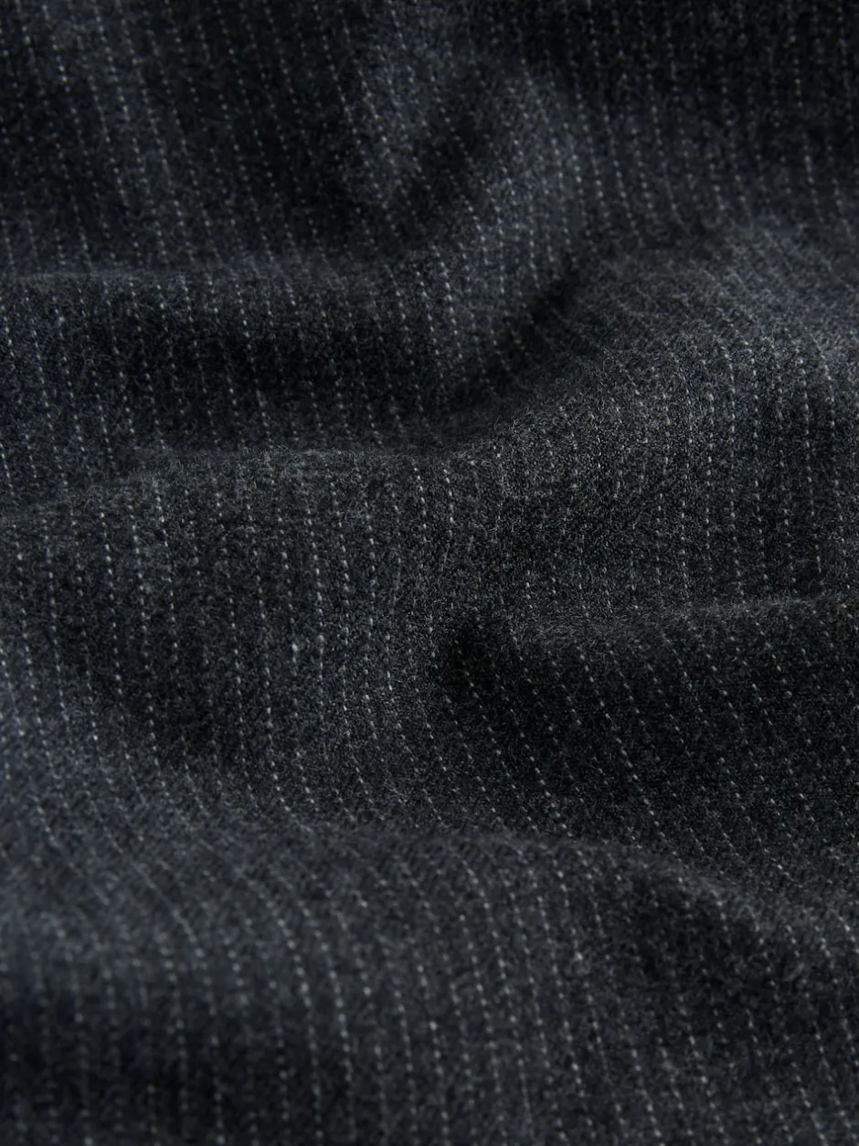 Next Gris foncé - Pantalon Heritage riche en coton Online