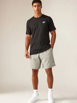 Nike - Shorts en maille Club Gris foncé Hot