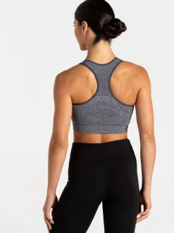 Dare 2b Gris foncé - Soutien-gorge de sport Don’t Sweat It II femme vert Hot