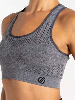 Dare 2b Gris foncé - Soutien-gorge de sport Don’t Sweat It II femme vert Hot