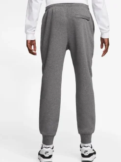 Nike - Pantalon de jogging Club en polaire Gris foncé chiné Outlet