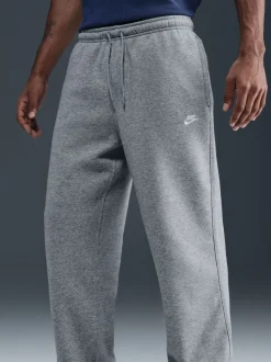 Nike Gris foncé chiné - Pantalon de jogging Club Fleece Bungee Online