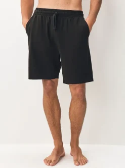 Next Gris foncé/noir - Lot de 2 shorts de jogging Loopback Soft Touch Sale