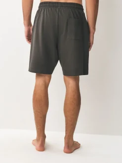 Next Gris foncé/noir - Lot de 2 shorts de jogging Loopback Soft Touch Sale