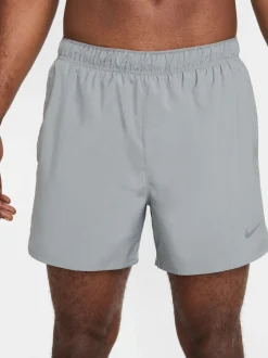 Nike Gris fumé - Short de course Challenger Dri-FIT 5 pouces 2-en-1 Outlet