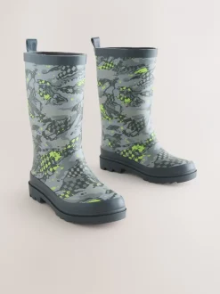 Next - Bottes en caoutchouc Gris imprimé Best