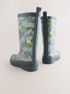 Next - Bottes en caoutchouc Gris imprimé Best