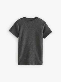 Next Gris Noir/anthracite - T-shirt Thermal Manches courtes 2 Pack (2-16ans)