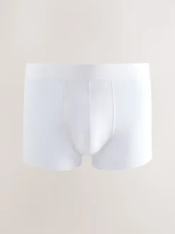 Next - Boxers hipsters riches en coton mélangé Gris noyau/vert Hot