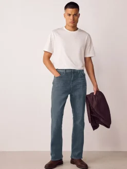 Next Gris teinté - - délavé vintage Denim Jeans Bootcut Hot