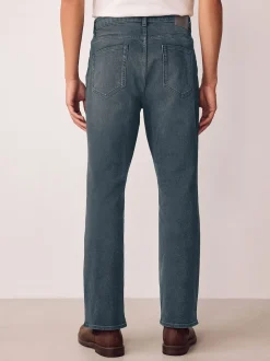 Next Gris teinté - - délavé vintage Denim Jeans Bootcut Hot