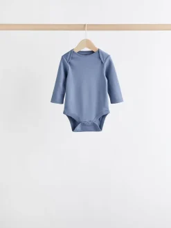 Next Gris/Blanc - Bodysuits à manches longues 5 Pack Clearance