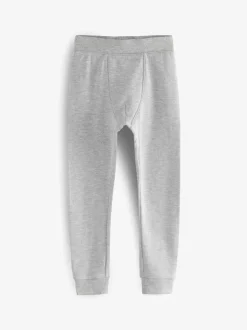 Next - Lot de 2 leggings thermiques (2-16ans) Gris/Blanc Discount