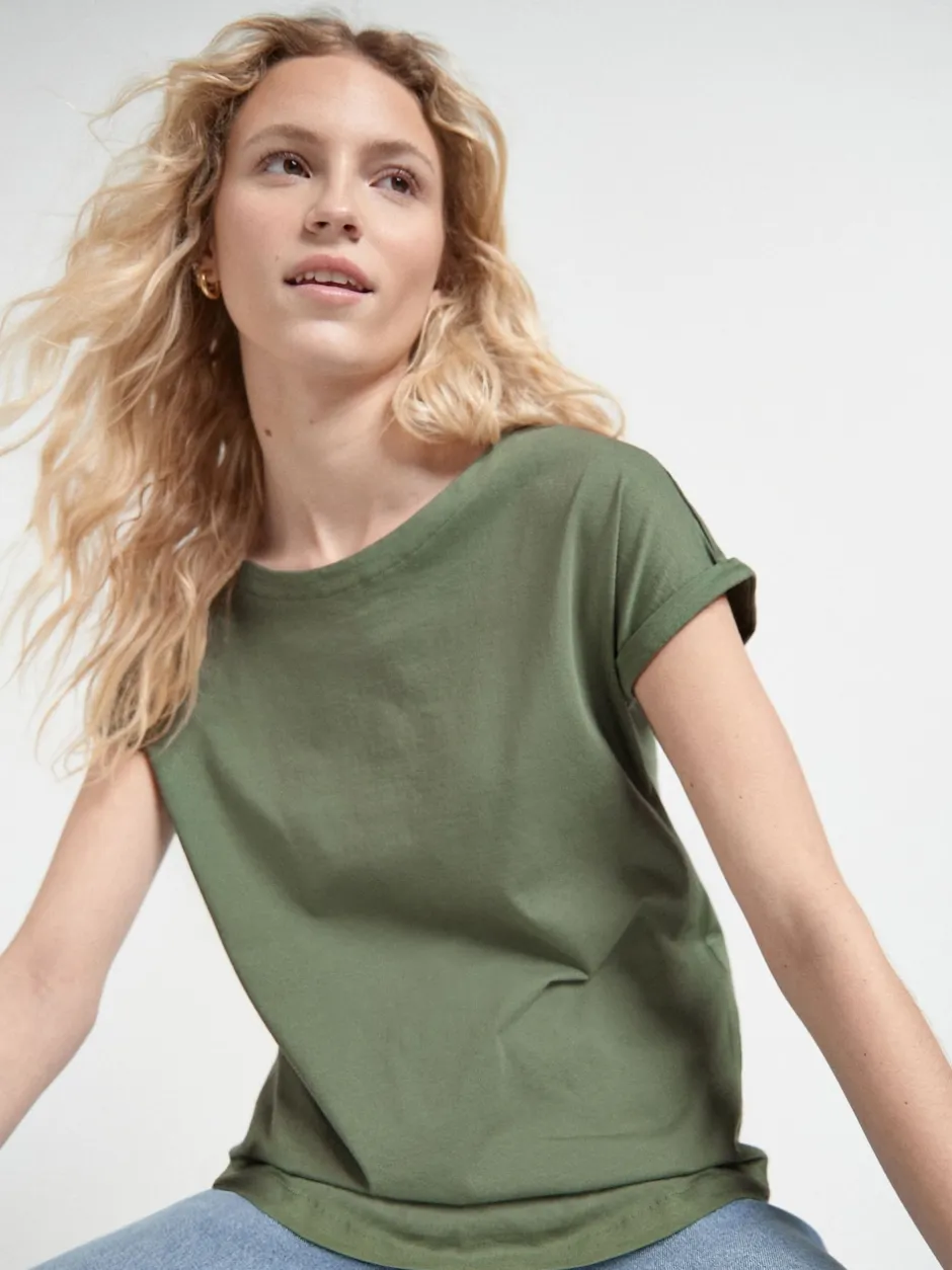 Next Gris/Blanc/Noir/Bleu marine/Vert kaki - Lot de 5 T-shirts à mancherons Sale