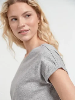 Next Gris/Blanc/Noir/Bleu marine/Vert kaki - Lot de 5 T-shirts à mancherons Sale