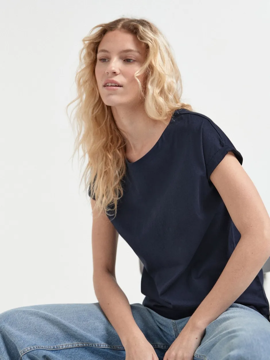 Next Gris/Blanc/Noir/Bleu marine/Vert kaki - Lot de 5 T-shirts à mancherons Sale