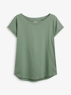 Next Gris/Blanc/Noir/Bleu marine/Vert kaki - Lot de 5 T-shirts à mancherons Sale