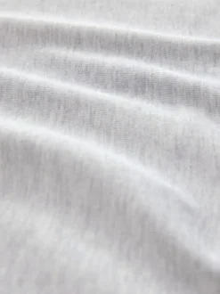 Next - Coupe ample - T-shirt épais 3 Pack Gris/bleu clair/bleu marine chiné Sale