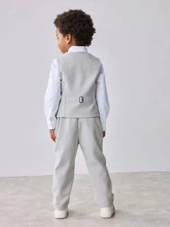 Baker by Ted Baker Gris/Marine - Ensemble Gilet Chemises et Pantalons Online