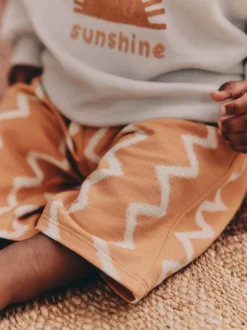 Next Gris/rouille - Ensemble sweat et pantalon de jogging bébé (0mois à2ans) Clearance