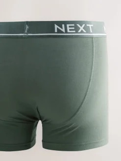 Next - Coupe standard - Caleçon A-Front 10 Pack Gris/Vert de base Sale