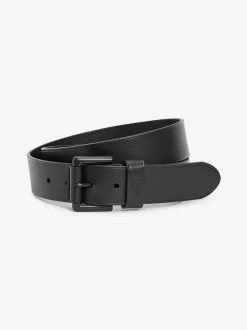 Polo Ralph Lauren Ground noires - Ceintures du joueur de poney en cuir Outlet