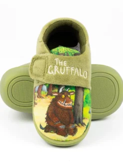 Vanilla Underground Gruffalo vert - Chaussons Gruffalo Velcro Best