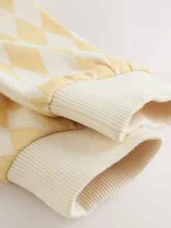 Next - Barboteuse en molleton bébé (0mois à3ans) Harlequin jaune