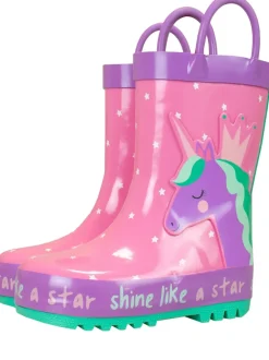 Harry Bear Bottes en caoutchouc imprimées licorne Clearance
