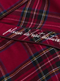 Abercrombie & Fitch Haut de Pyjama à manches longues en flanelle Hot