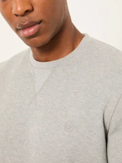 Fat Face Haut de pyjama FatFace gaufré à Col rond New