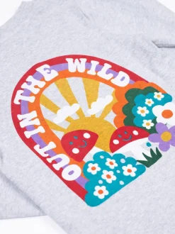 Frugi Haut imprimé Adventure gris Clearance