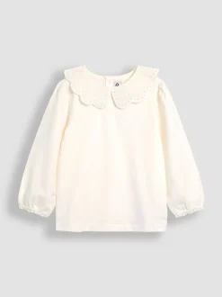 Jojo Maman Bébé Haut avec col Broderie Online