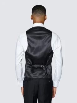 Hawes & Curtis Gilet Slim Dinner Noir