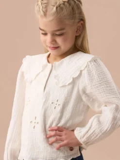 Angel & Rocket Hors blanc - Chemisier Rayure Manches longues Betty Outlet