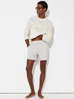 Reiss Hors blanc - Short de bain Sun avec pattes d'ajustement sur les côtés Discount