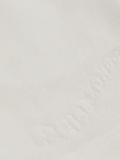 Reiss Hors blanc - Short Perry en coton brodé New