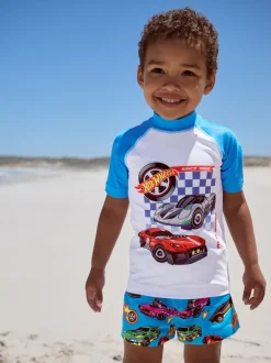 Next Hot Wheels - Ensemble Rash Gilet et short de bain (3mois-7ans) Best