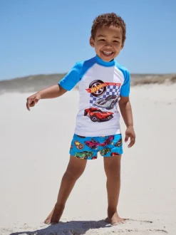 Next Hot Wheels - Ensemble Rash Gilet et short de bain (3mois-7ans) Best