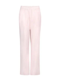 Hunkemoller Jogging pyjama en coton popeline rose New