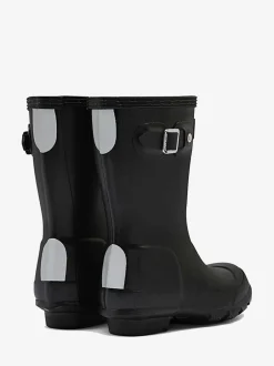 Hunter Bottes en caoutchouc originales brillantes pour grands enfants Clearance