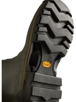 Hunter Wellies Vert Balmoral Grand Side Adjustable Neoprene Doublée Techsole Discount