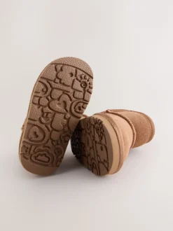 Next Hydrofuge marron bronzé - Bottes à enfiler en daim Online